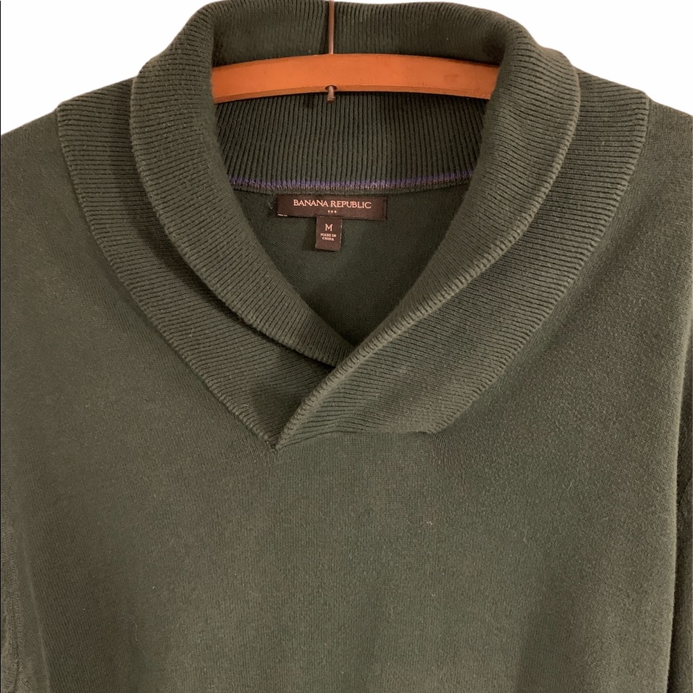 Men’s Banana Republic Shawl-Collar Sweater Size M